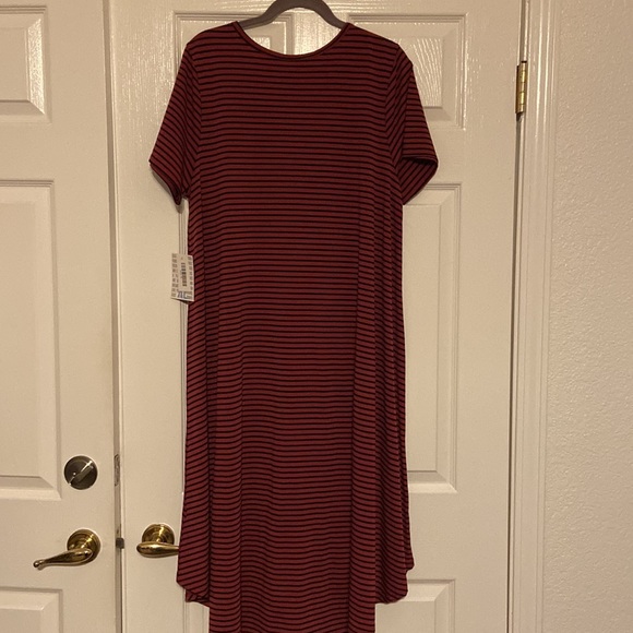 Lularoe Carly hi-low dress. Size XL. NWT - Picture 3 of 5